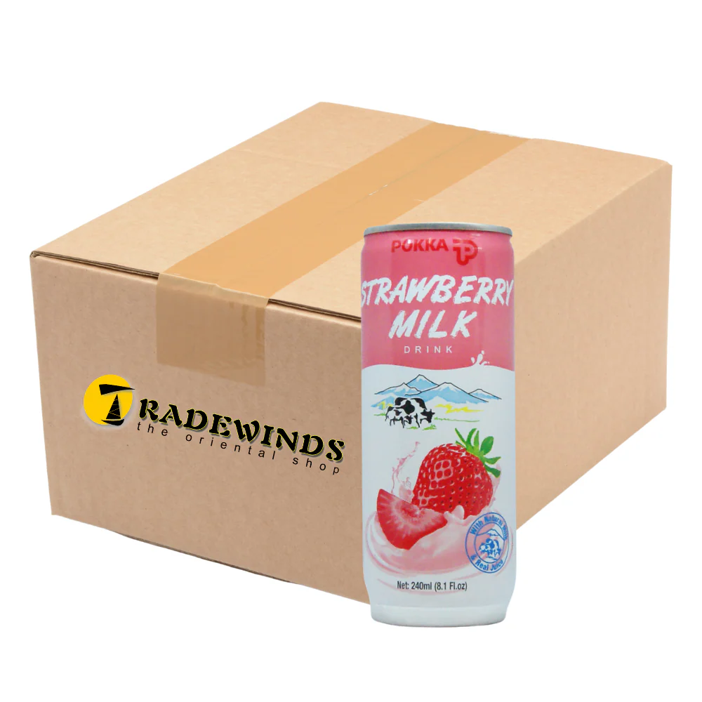 Pokka Strawberry Milk Drink - 30x240ml