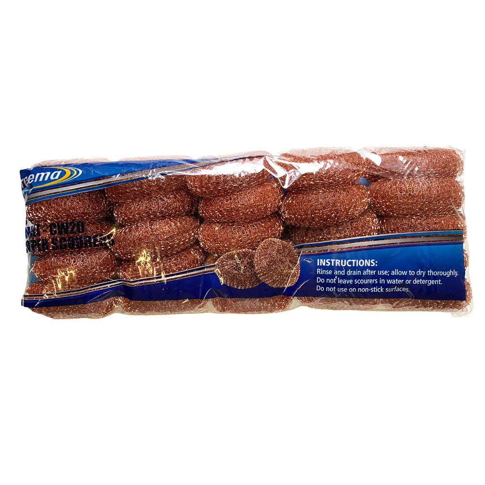 Preema CW20 Small Copper Scourers - 25 Scourers