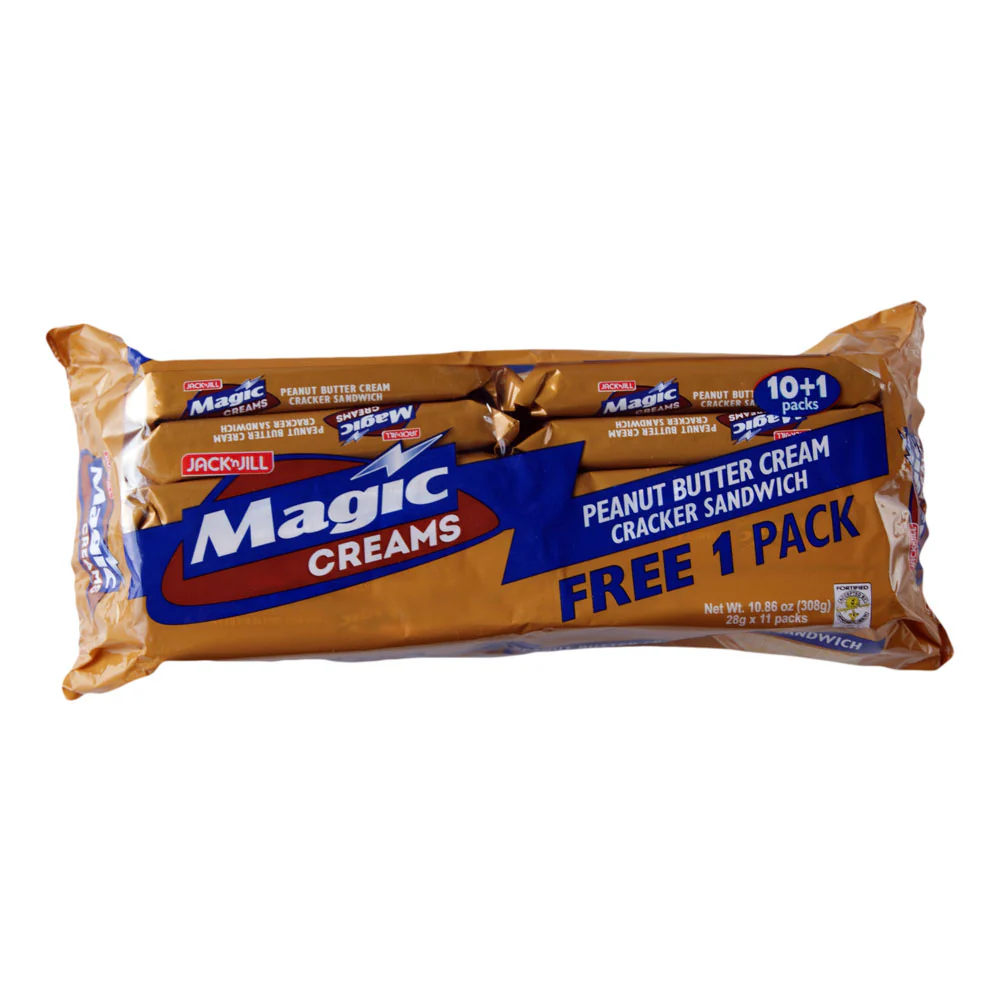 Jack 'n' Jill Magic Creams Peanut Butter Flavour - 280g
