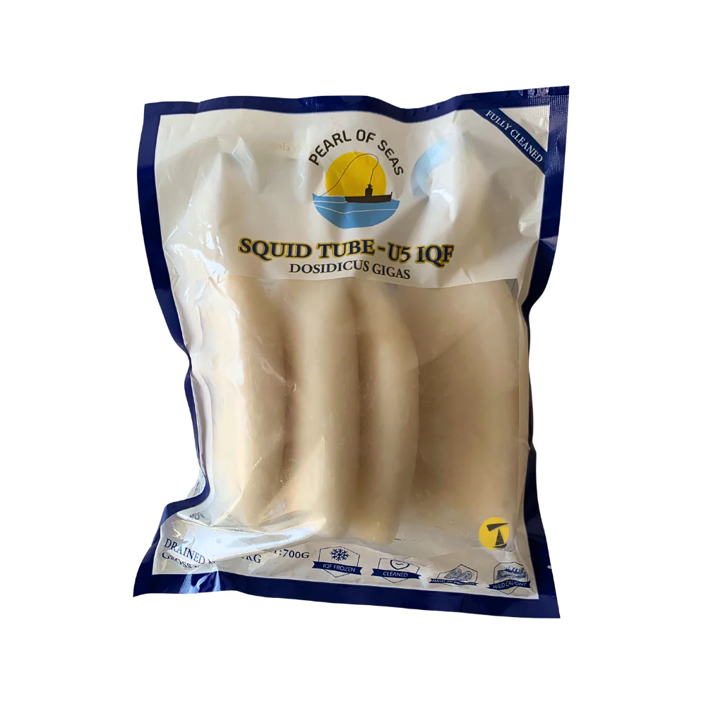 Pearl of Seas Squid Tube U5 - 1kg [FROZEN]