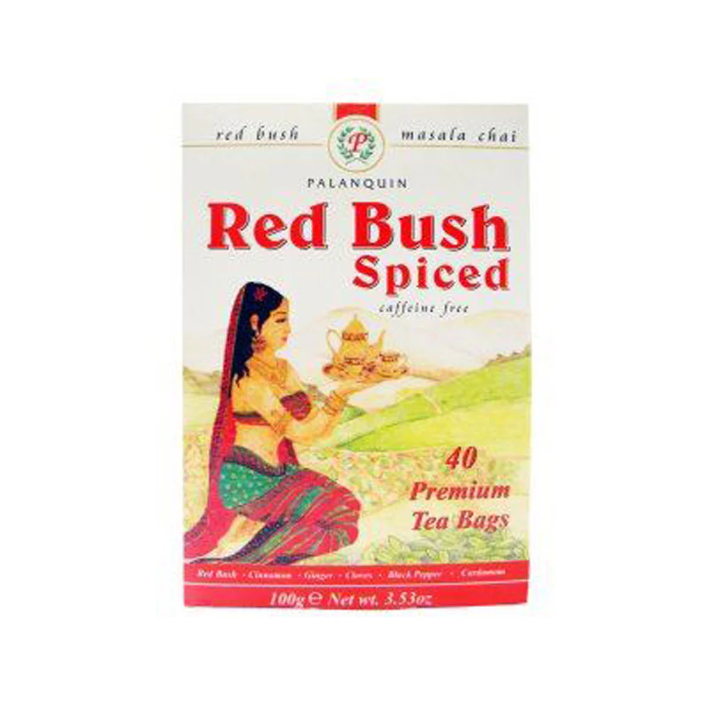 Palanquin Red Bush Spiced Tea Bags - 100g