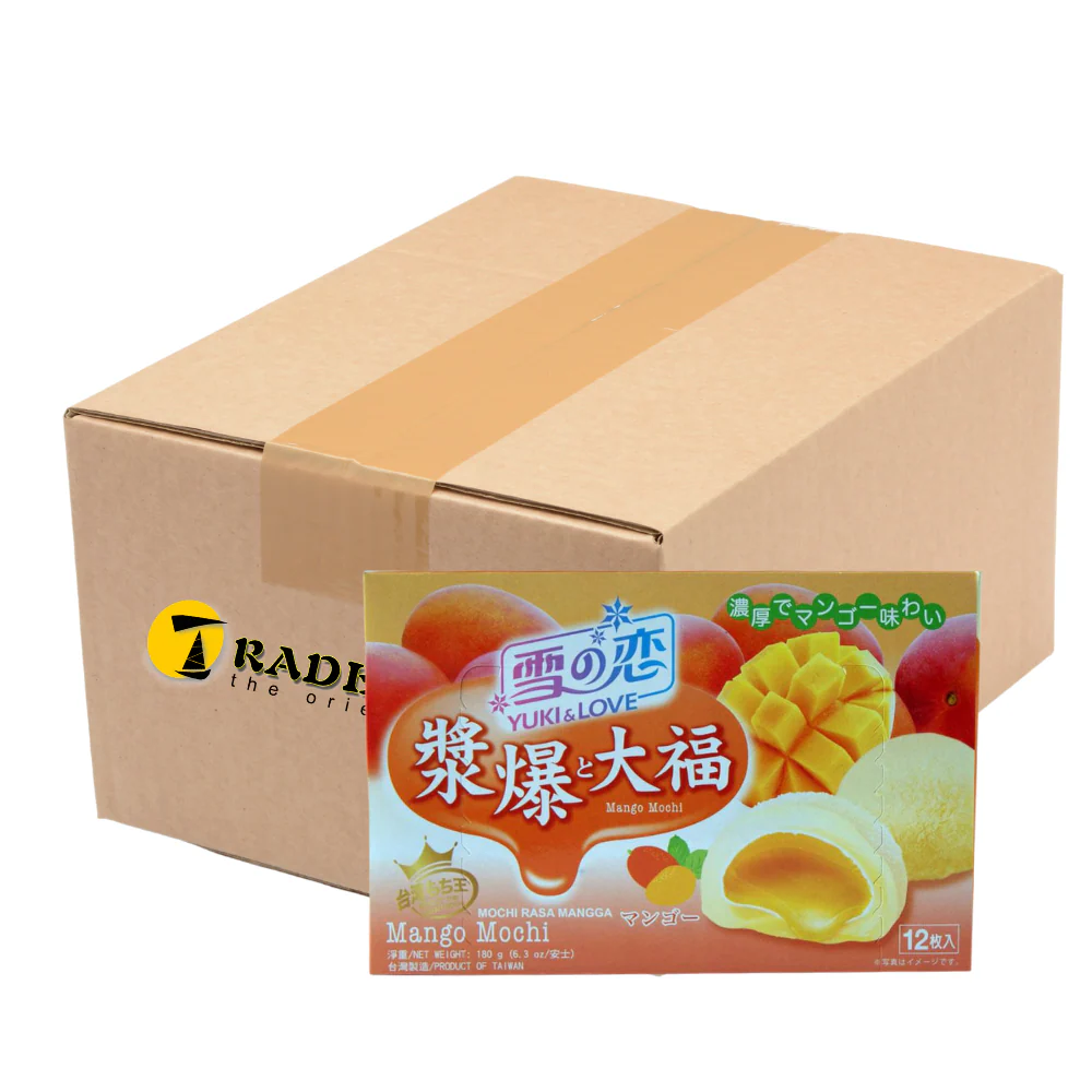 Yuki & Love Mango Mochi - 12x180g