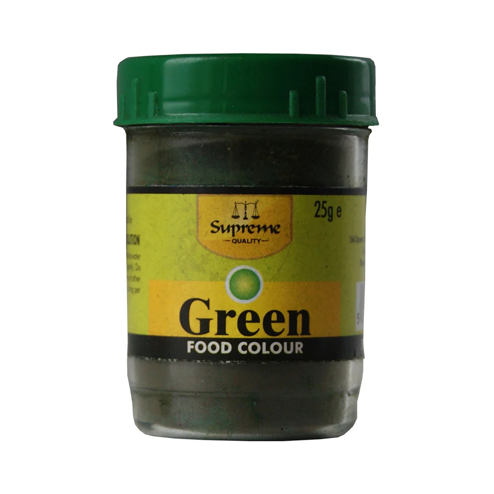 Supreme Green Food Colour - 25g