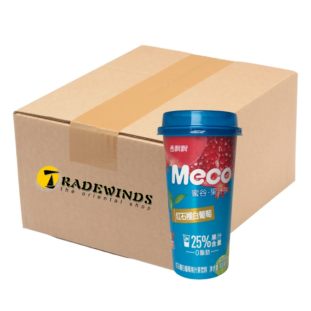 Xiang Piao Piao Meco Pomegranate & White Grape Juice - 15x400ml