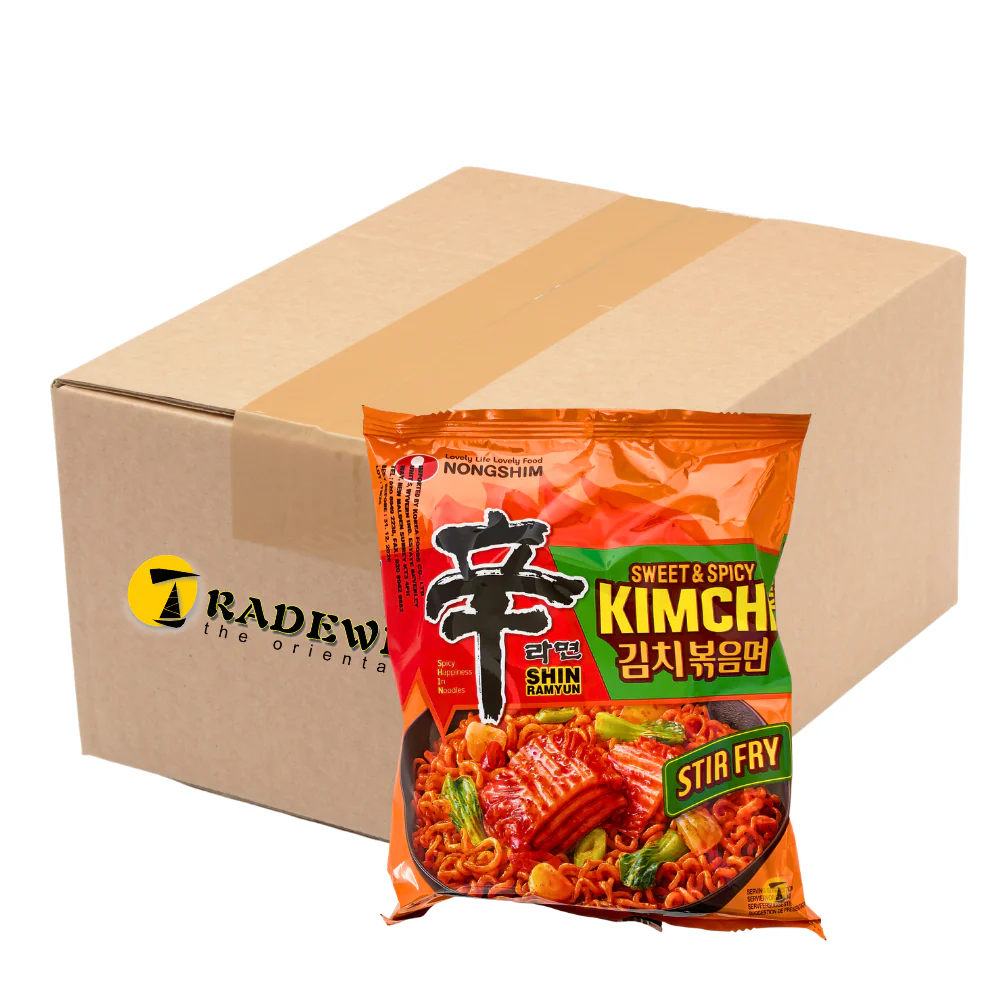 Nong Shim Sweet & Spicy Kimchi Ramyun - 20x137g