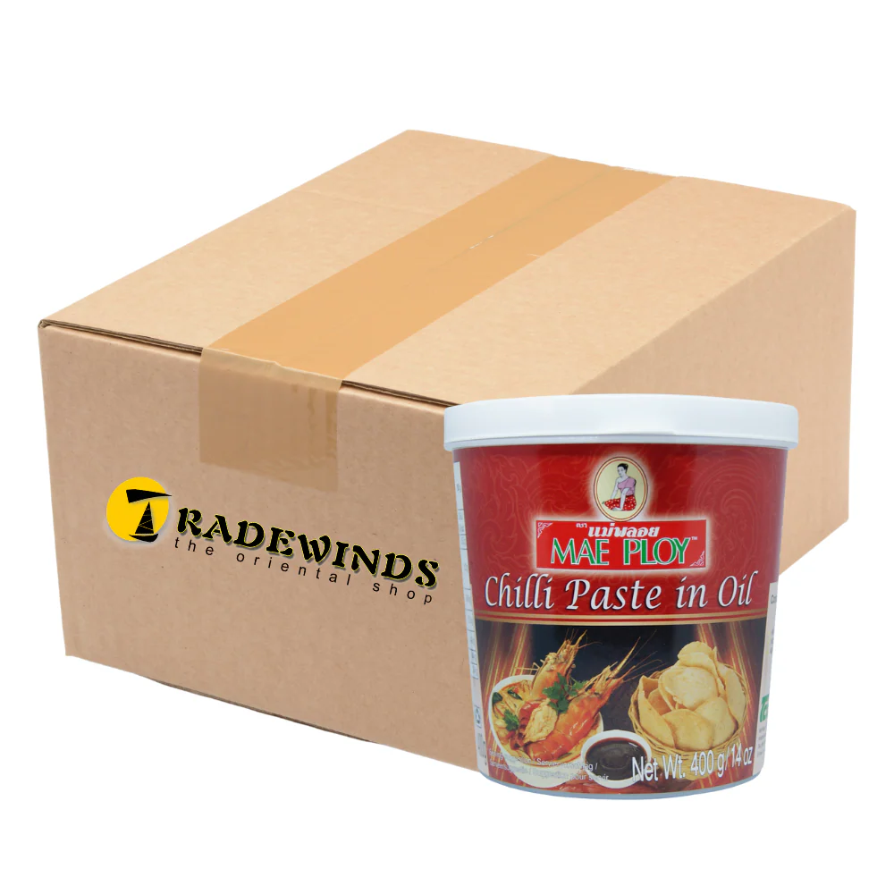 Mae Ploy Chilli Paste in Oil - 24x400g