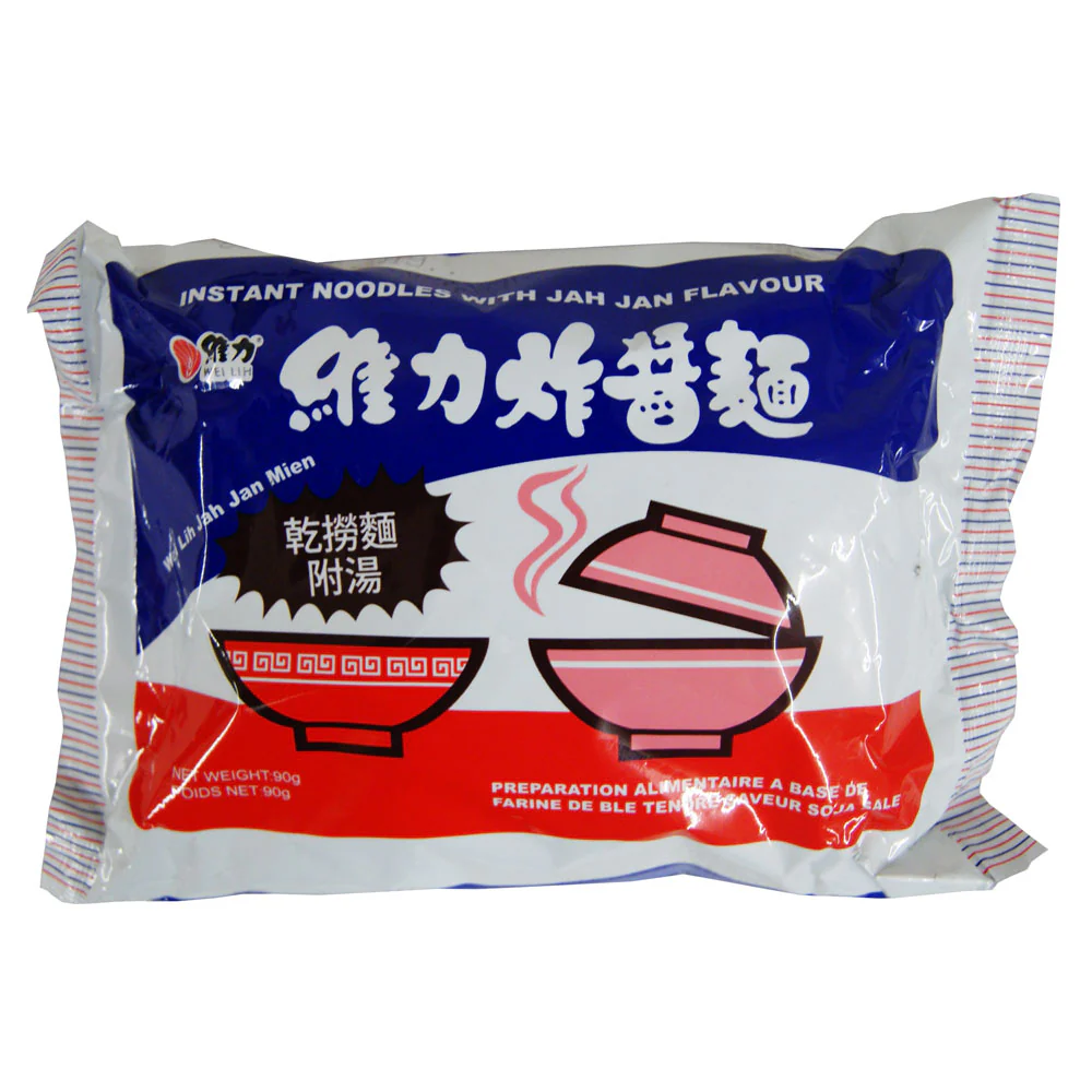 Wei Lih Instant Noodles with Jah Jan Flavour - 90g