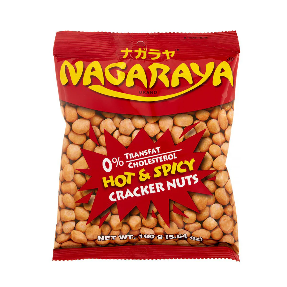 Nagaraya Hot & Spicy Cracker Nuts - 160g