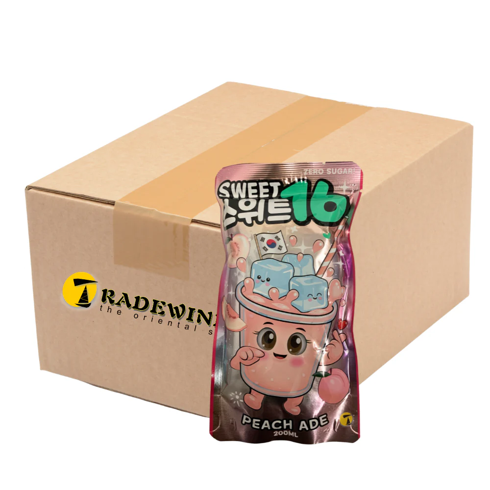 Sweet 16 Peach Ade [No Sugar] - 10x200ml