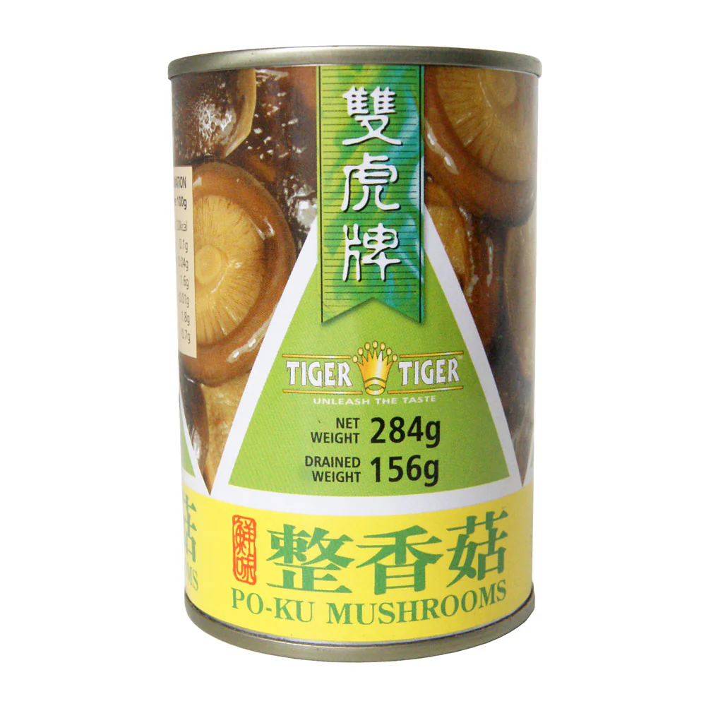 Tiger Tiger Po-Ku Mushrooms - 284g