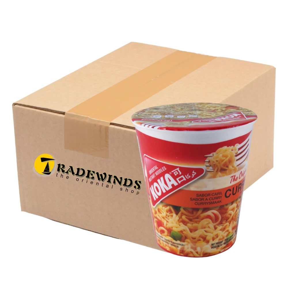 Koka Cup Noodles - Curry Flavour - 12 Cups