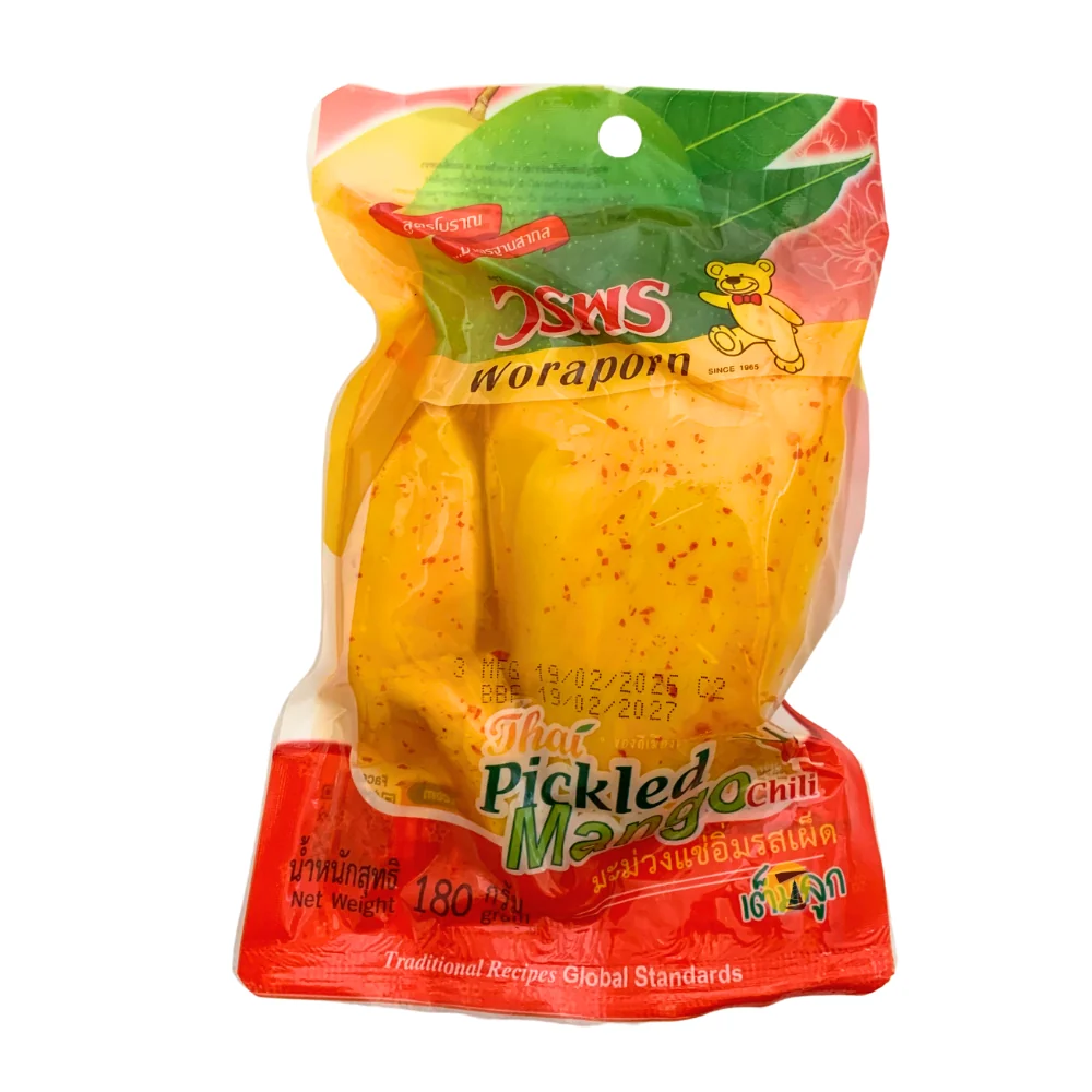 Woraporn Thai Pickled Mango with Chilli- 180g