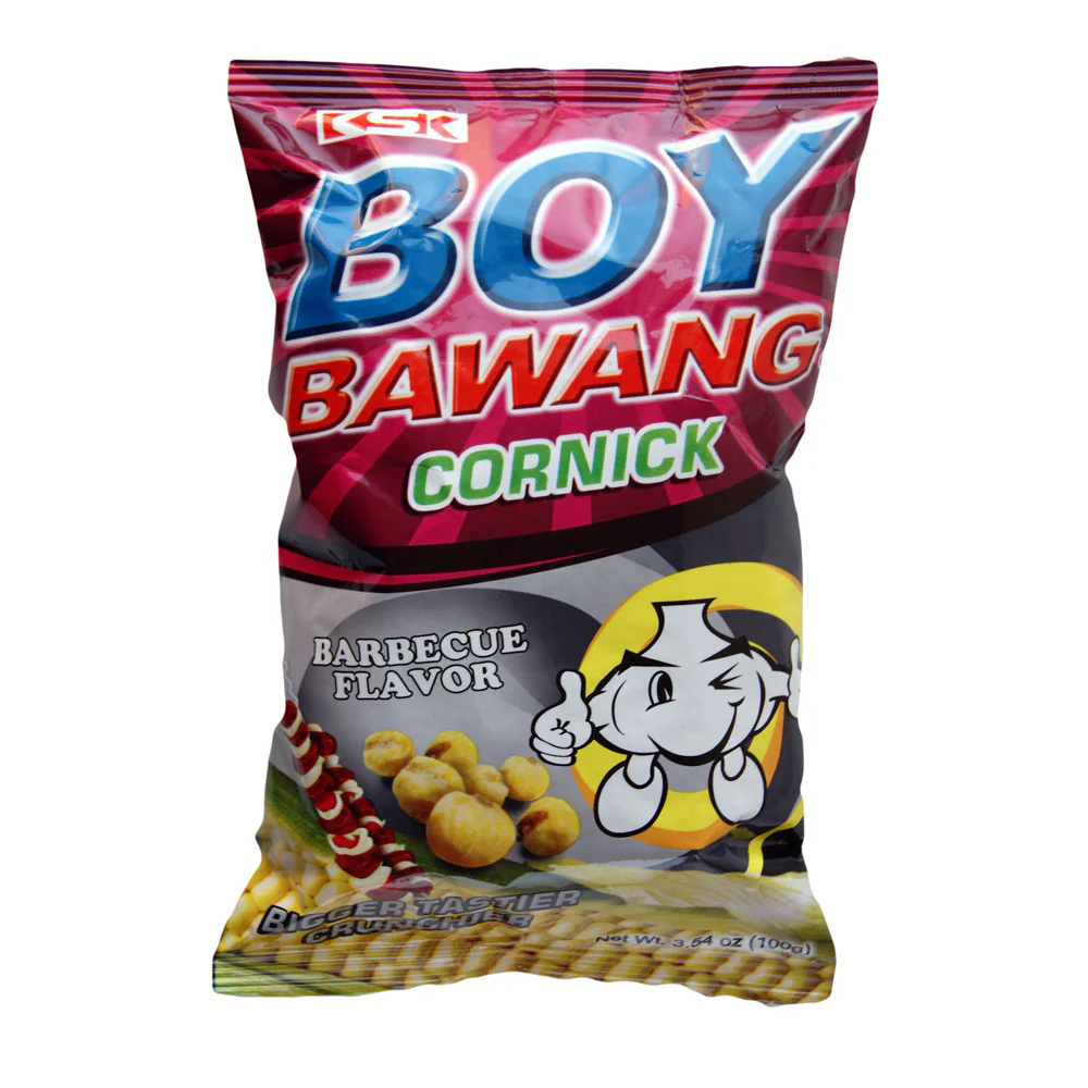 Boy Bawang Corn Snack - BBQ Flavour - 90g