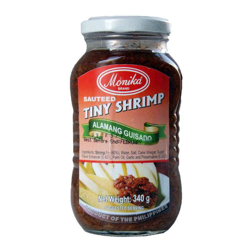 Monika Sauteed Tiny Shrimp Alamang Guisado - 340g