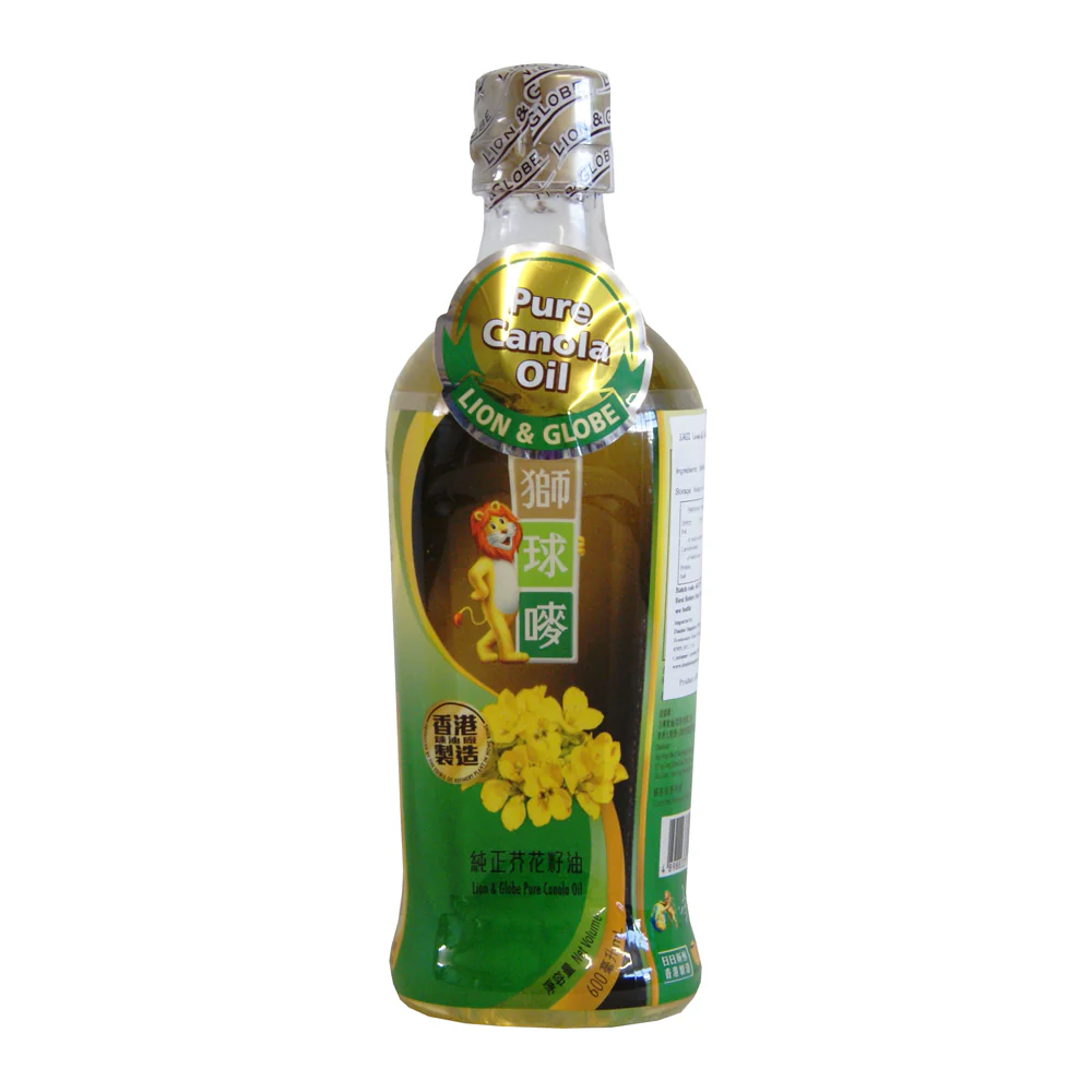 Lion & Globe Canola Oil - 600ml