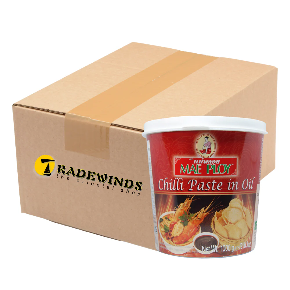 Mae Ploy Chilli Paste in Oil - 12x1kg