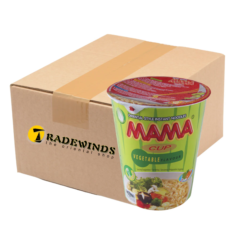 Mama Cup Noodles Vegetable Flavour - 12x70g