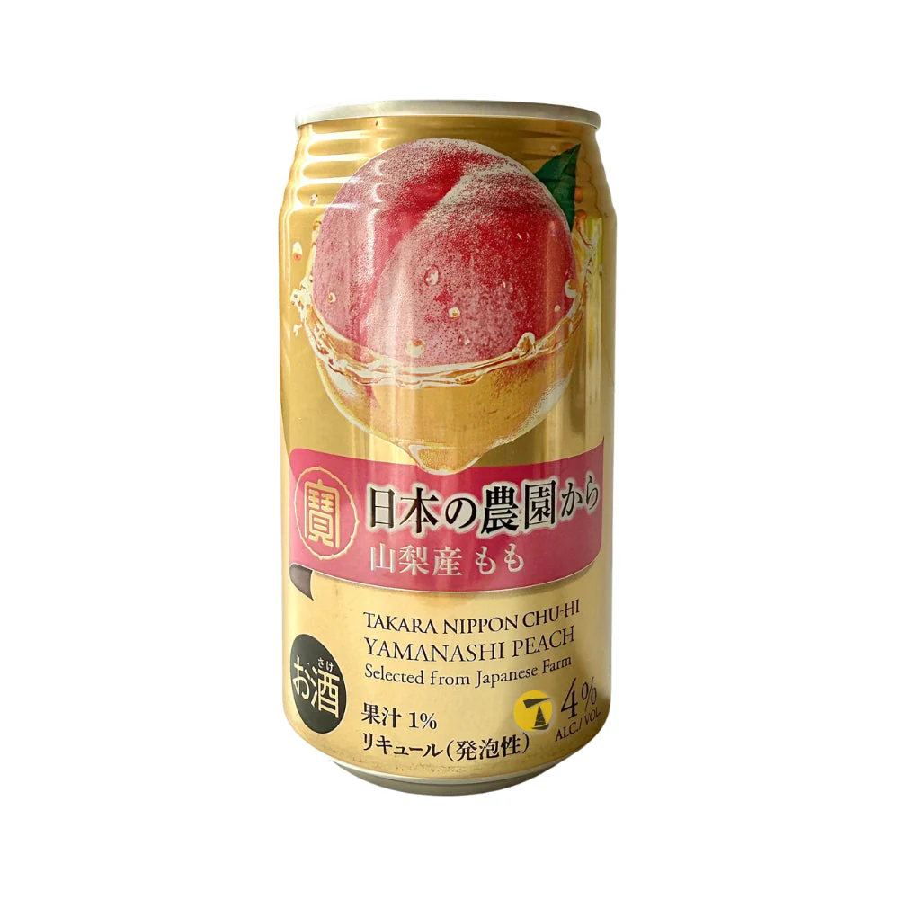 Takara Nippon Chu-Hi - Yamanashi Peach - 350ml