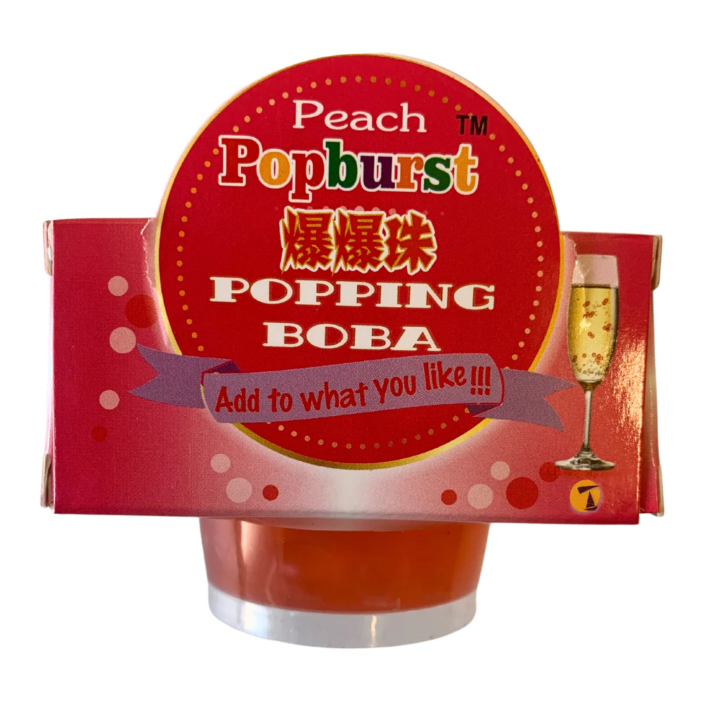 YJW Popping Boba Peach Flavour - 130g