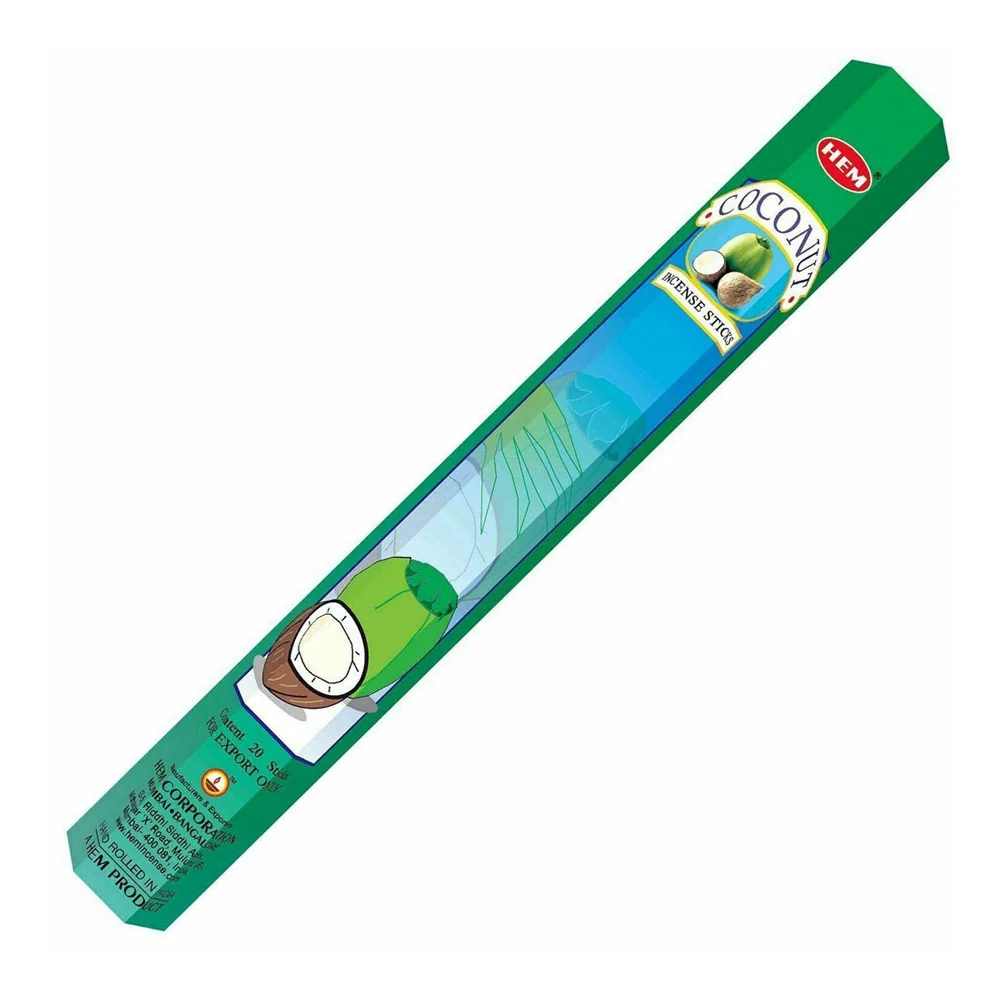 HEM Coconut Incense - 6x20 Sticks