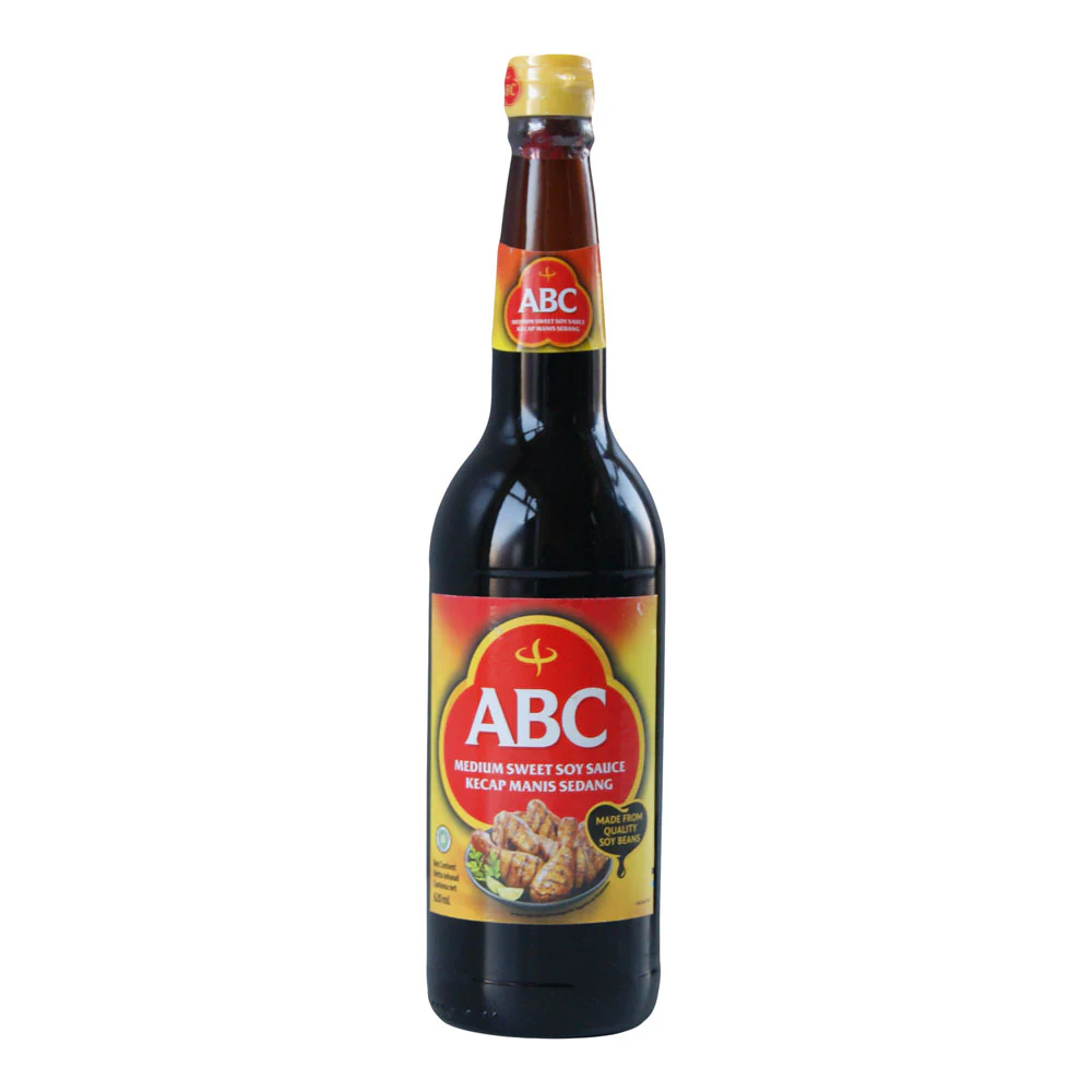 ABC Medium Sweet Soy Sauce "Kecap Manis Sedang" - 620ml