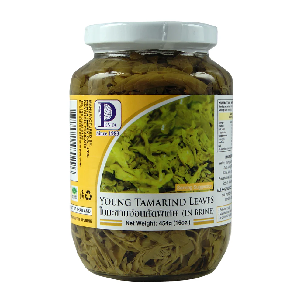 Penta Young Tamarind Leaves in Brine - 454g