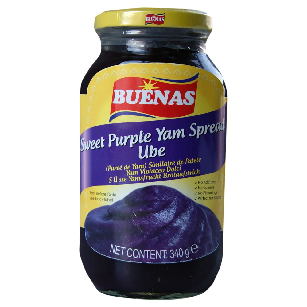 Buenas Ube Sweet Purple Yam Spread - 340g