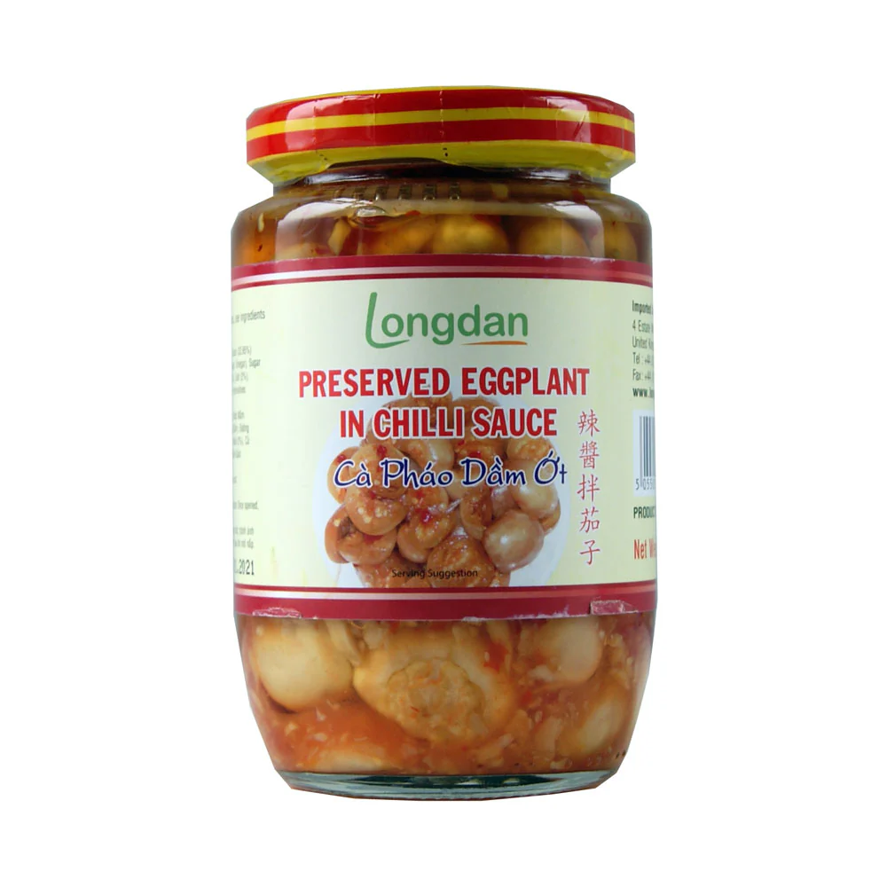 Longdan Preserved Eggplant in Chilli Sauce - 365g