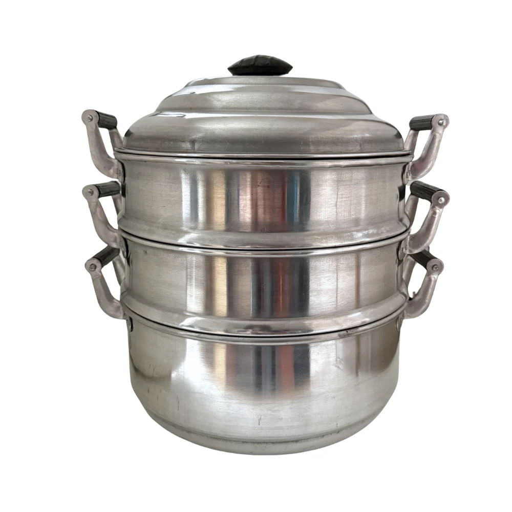 Hancock 3 Tier Aluminium Steamer - 28cm Diameter