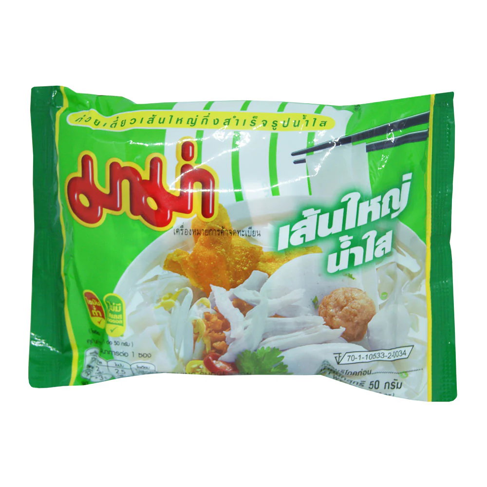 Mama Flat Noodle Clear Soup - 50g