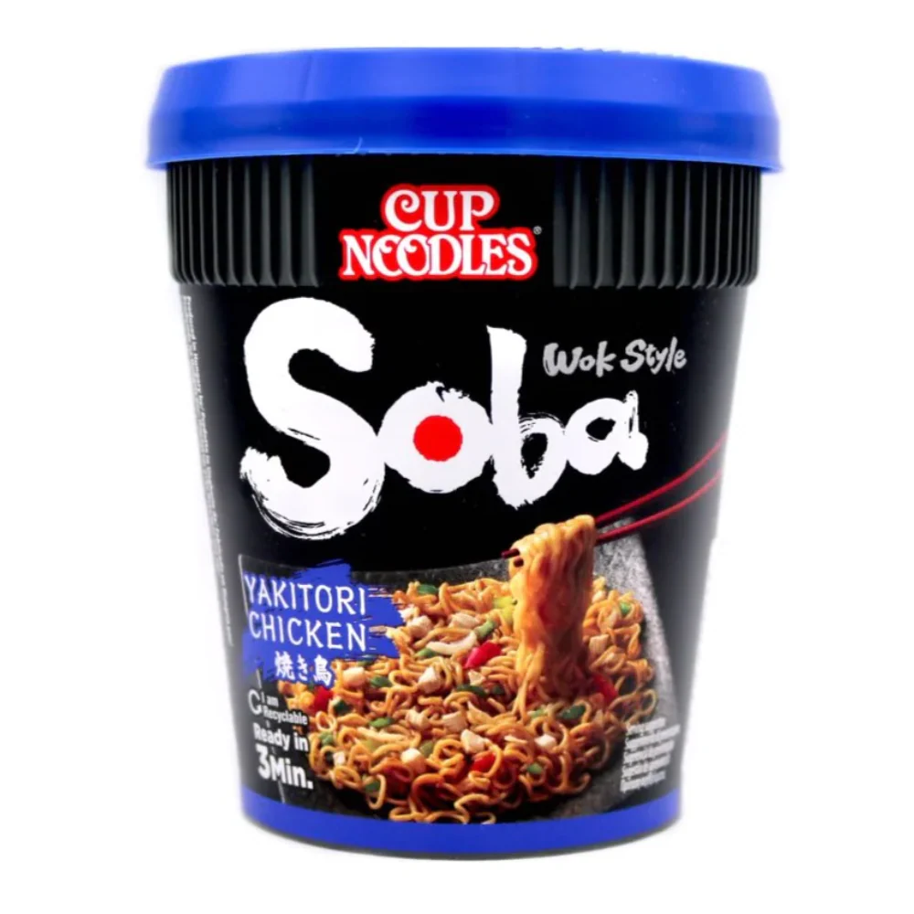 Nissin Soba Yakitori Chicken Pot Noodle - 89g