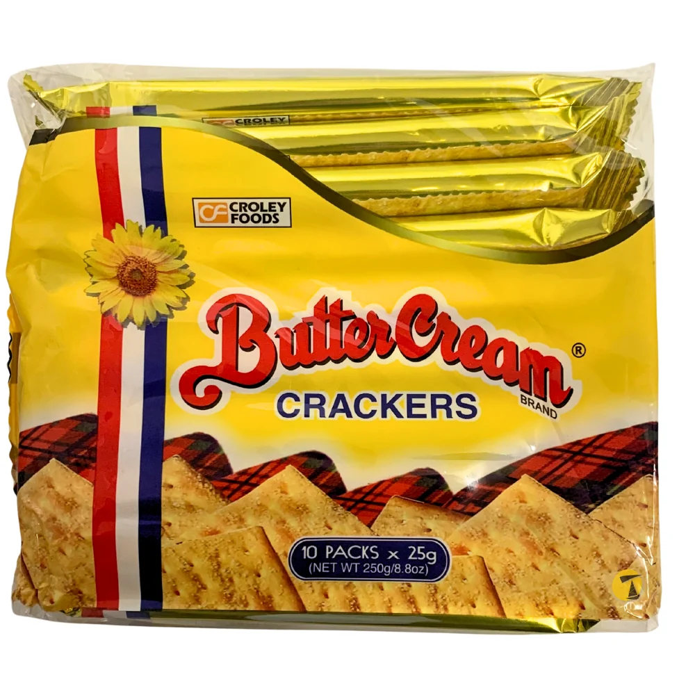 Sunflower Butter Cream Crackers - 250g