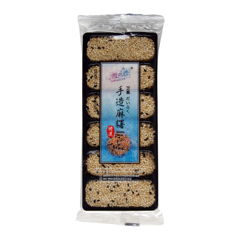 Yuki & Love Sesame Mochi - 180g