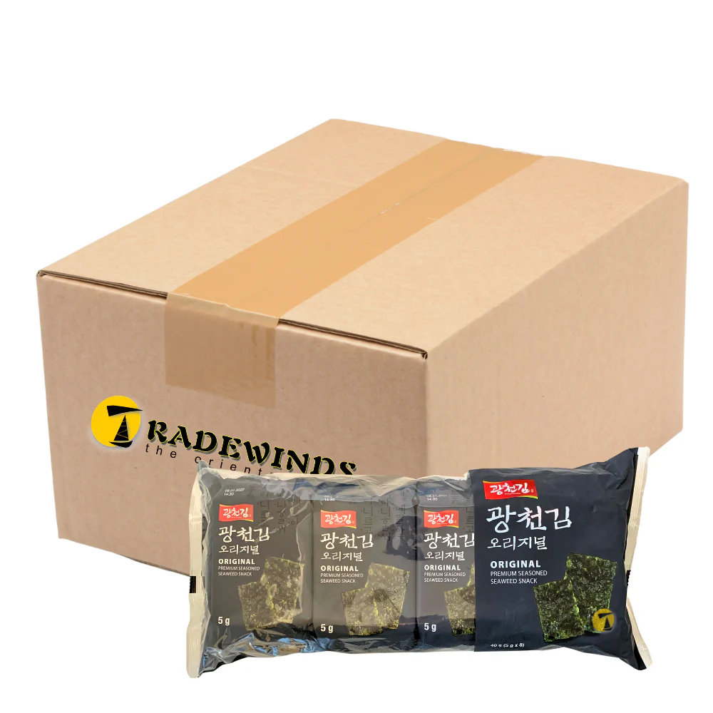 Kwangcheon Seasoned Nori - 12x(8x5g Packets)