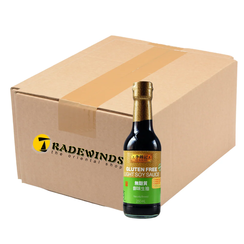 Lee Kum Kee Gluten Free Light Soy Sauce - 12x250ml