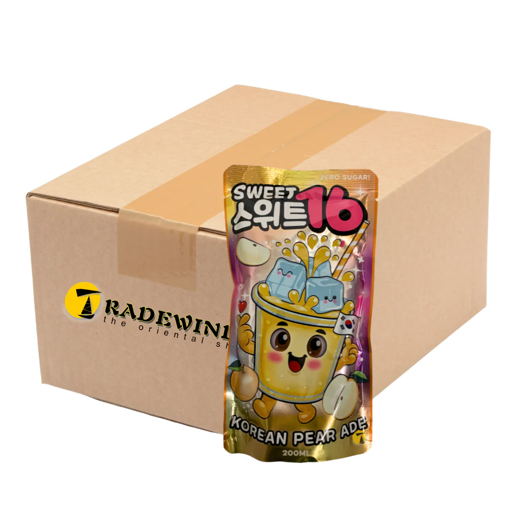 Sweet 16 Korean Pear Ade [No Sugar] - 10x200ml