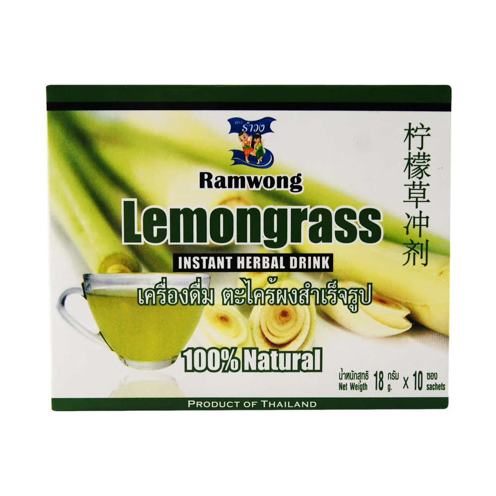 Ramwong Instant Lemongrass Herbal Drink - 180g