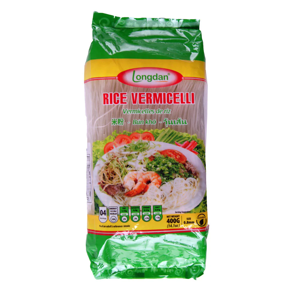 Longdan 0.8mm Rice Vermicelli - 400g