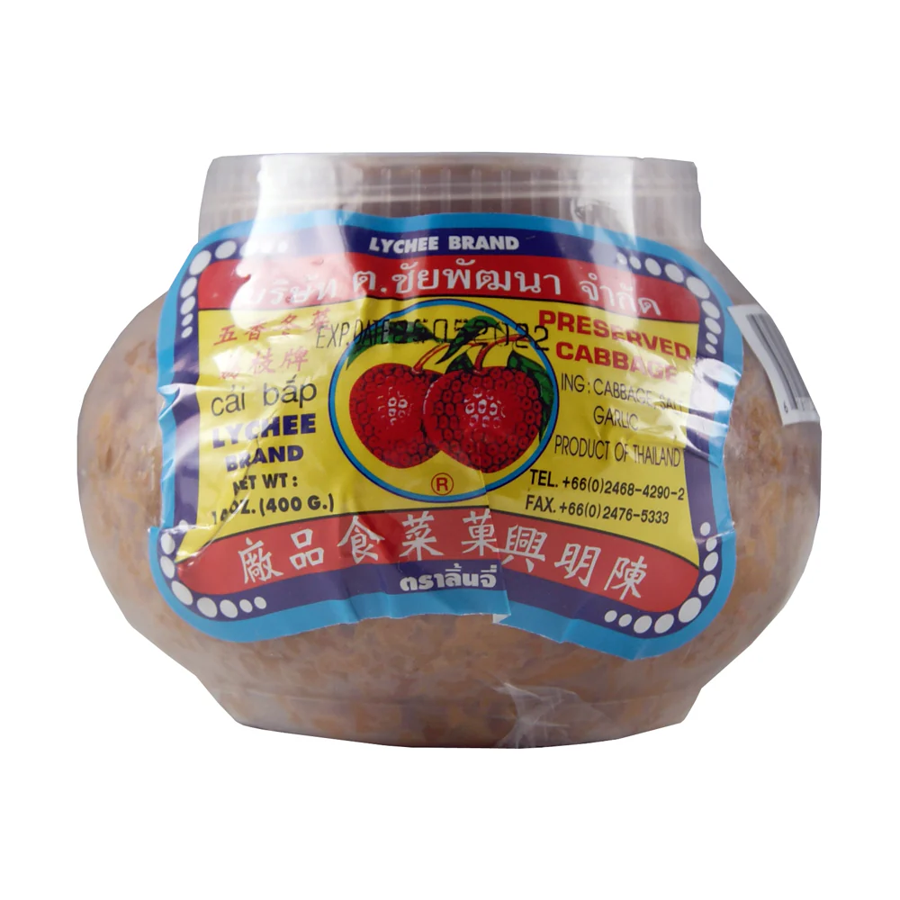 Lychee Brand Preserved Cabbage - 400g