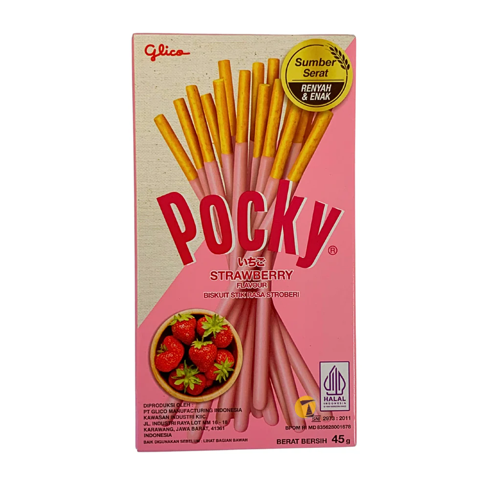 Pocky Sticks Strawberry Flavour - 45g