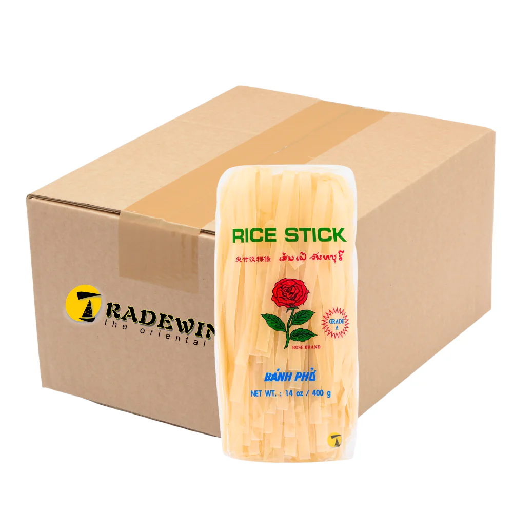Rose 10mm Rice Sticks - 30x400g