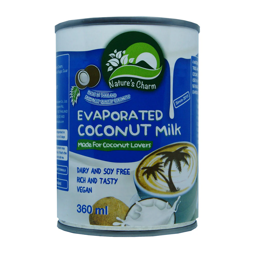 Nature's Charm Evaporated Coconut Milk - 360ml