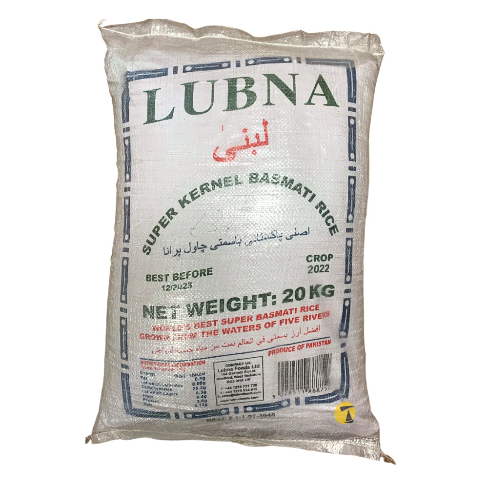 Lubna Basmati Rice - 20kg