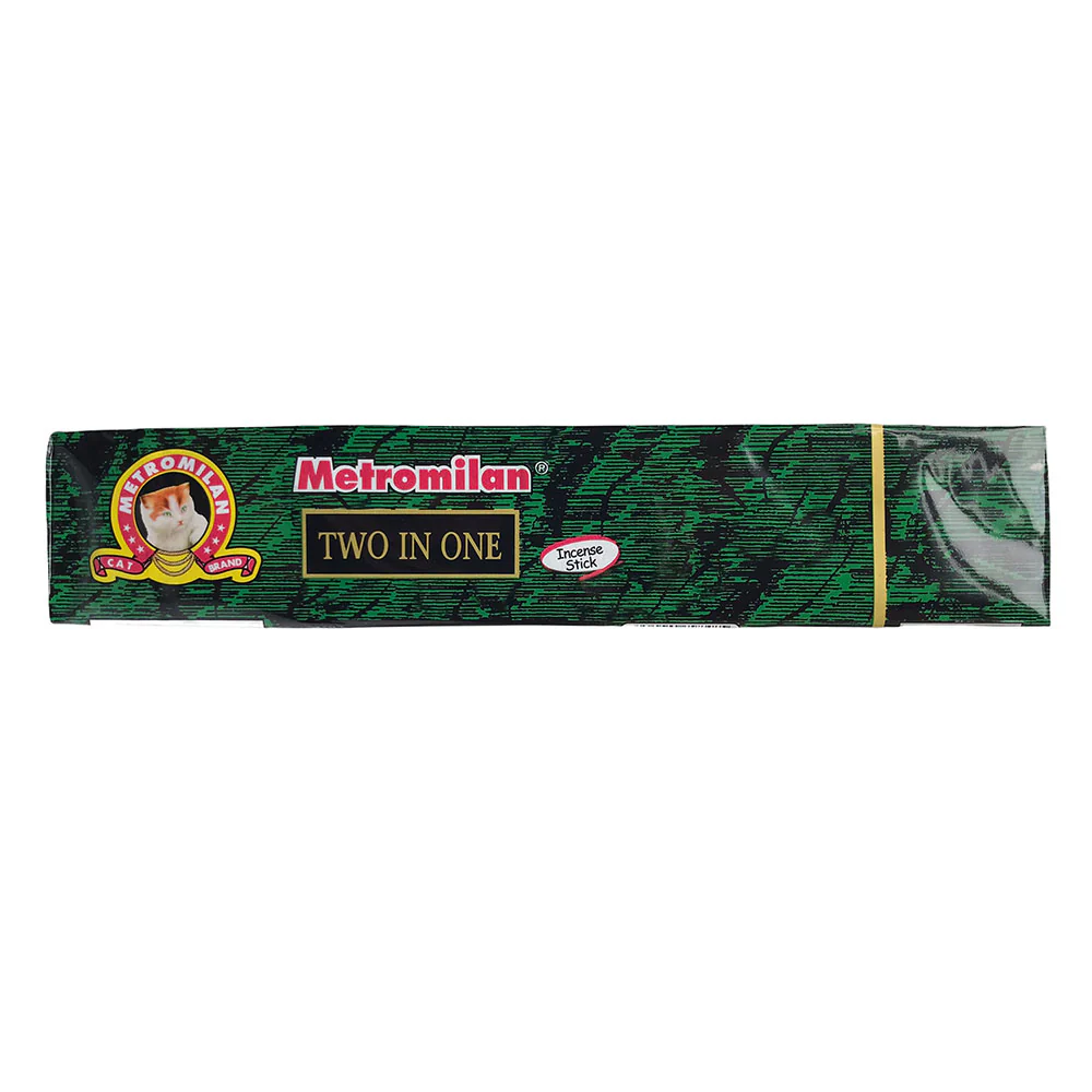 Metromilan Two in One Incense Sticks - 18 Sticks
