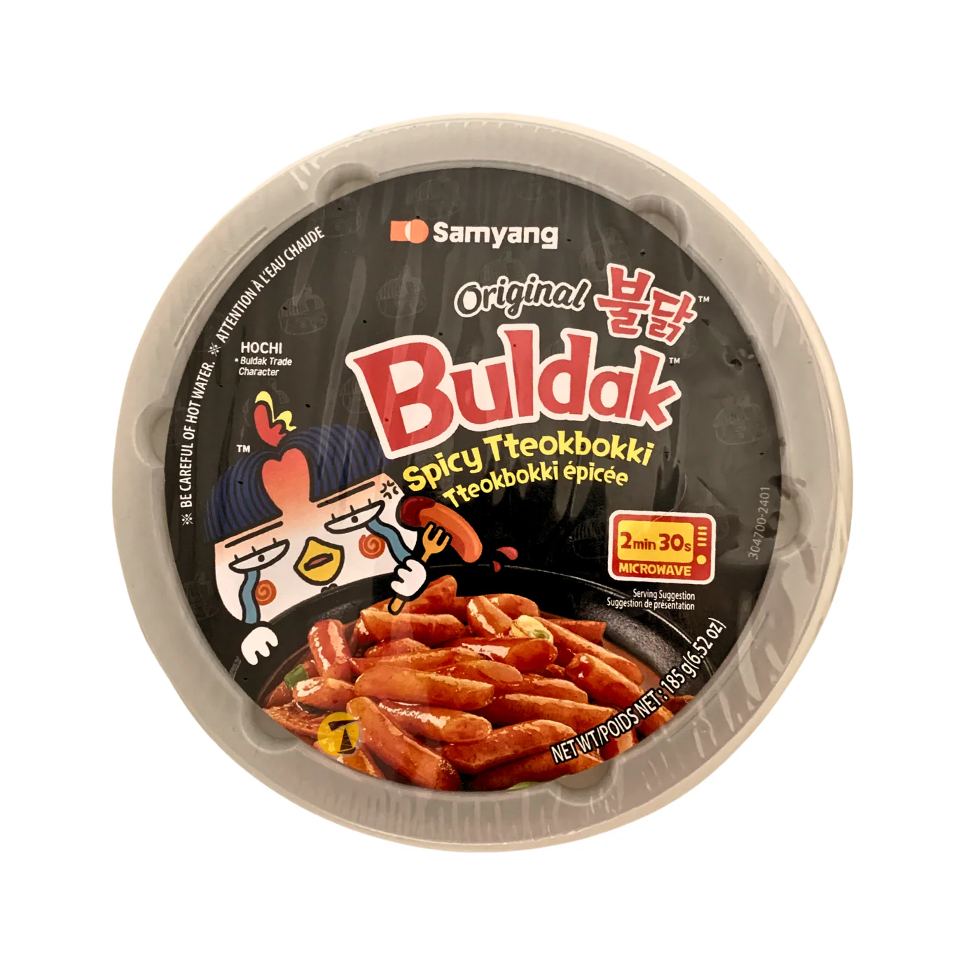 Samyang Buldak Hot Chicken Flavour Topokki Rice Cake - 185g