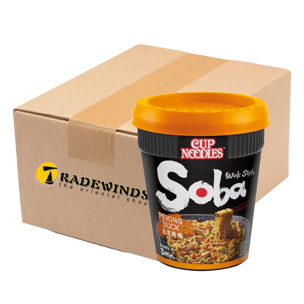 Nissin Soba Peking Duck Pot Noodle - 8x87g