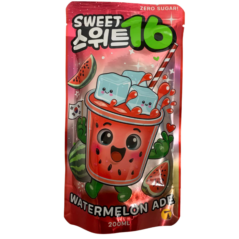 Sweet 16 Watermelon Ade [No Sugar] - 200ml