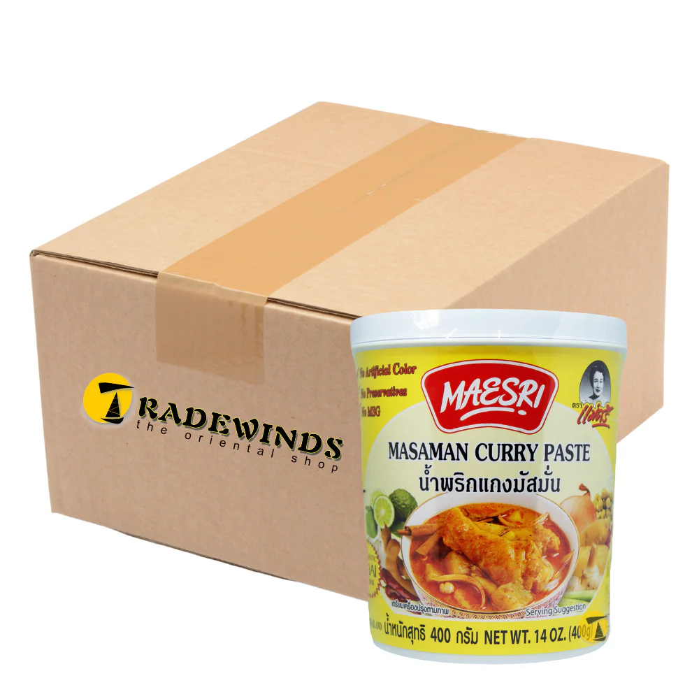 Maesri Masaman Curry Paste - 12x400g