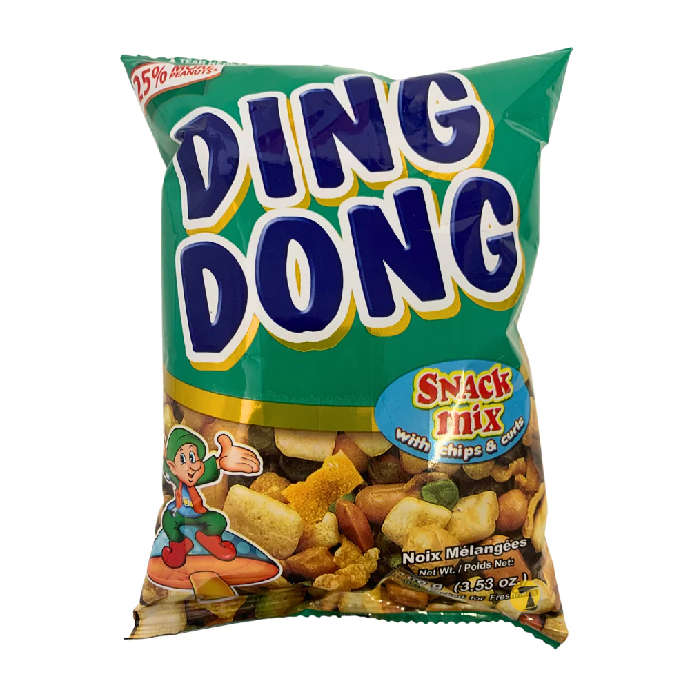 Ding Dong Snack Mix with Chips & Curls - 95g