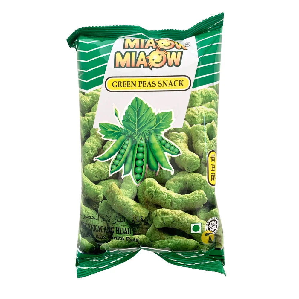 Miaow Miaow Green Peas Snack - 50g